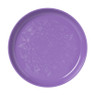 Decoratieplateau - paars - ø36x3 cm