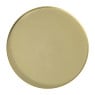 Plateau rond - goud - ø25x1.5 cm 