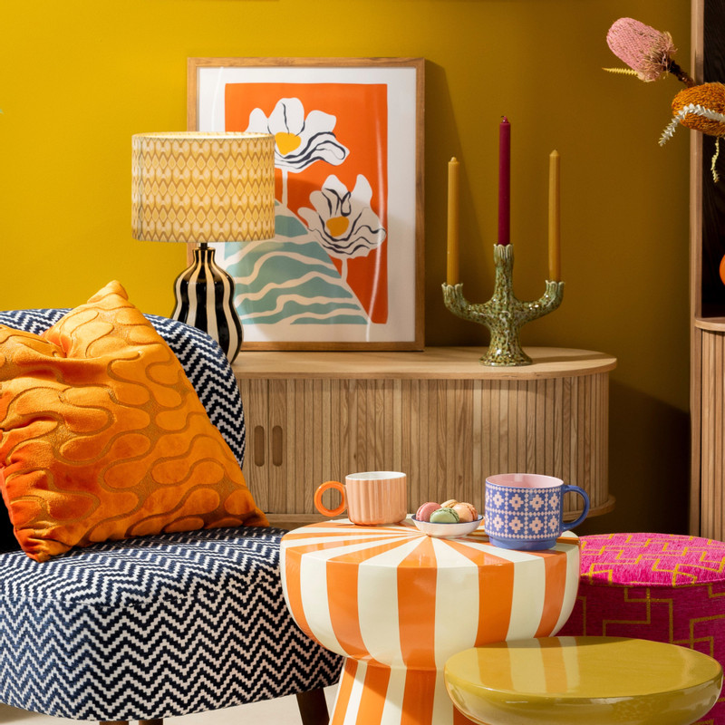 Kandelaar cactus - groen - 21.5x21.5x9.7 cm