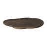 Plateau organisch hout - bruin - 8x25x25 cm