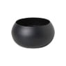 Kandelaar - zwart - ø8x4.5 cm