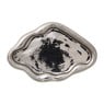Plateau smoked - zilverkleurig - 2.8x28.5x19.5 cm