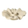 Kandelaar wave - beige - ø12x3.5 cm