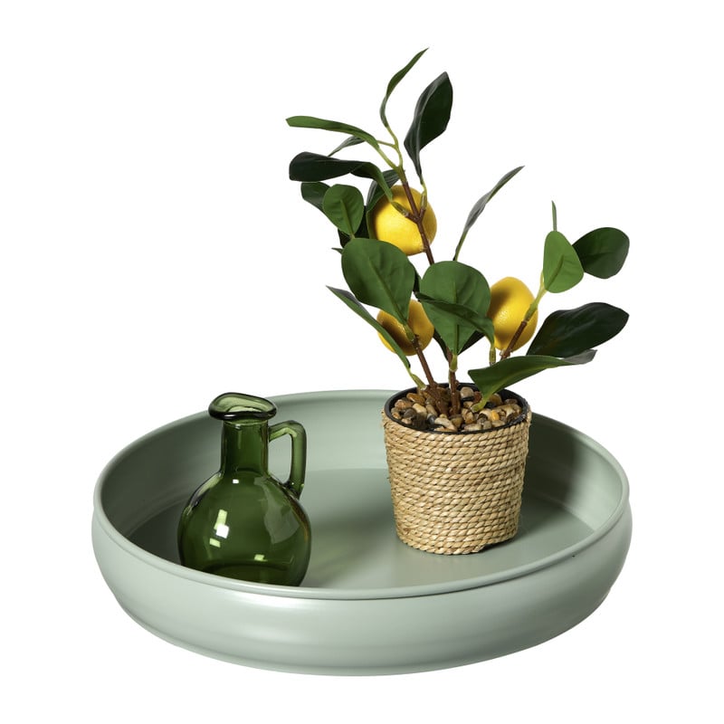 Plateau - mintgroen - ø31x5.5 cm