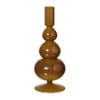 Kandelaar bollen - geel - ø8x18.5 cm