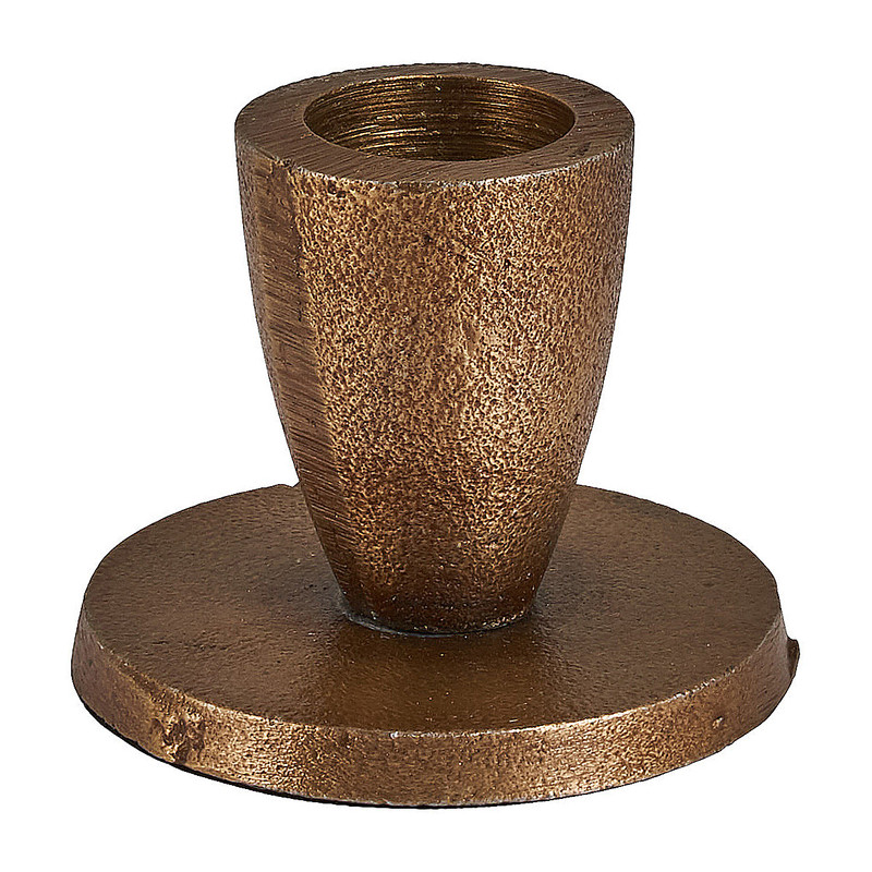 Dinerkaarshouder  laag - goud - 6x6x5 cm