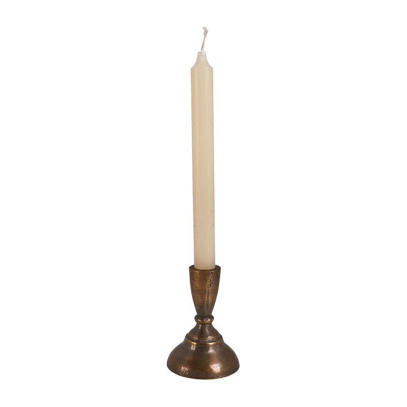 Dinerkaarshouder  hoog - goud - 8x8x11 cm