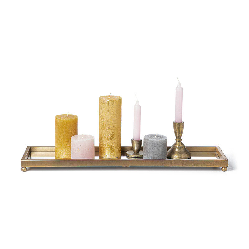 Dinerkaarshouder hoog - zilver - 8x8x11 cm