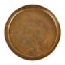 Decoratieplateau reliëf - antiek goud - Ø29 cm