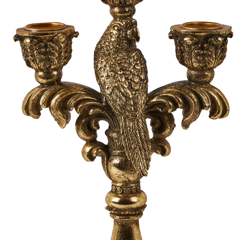 Kandelaar parkiet - 28 cm 