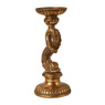Kandelaar vis - goud - 26x11x11 cm