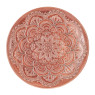 Decoratieplateau bordeau - ø40x4.5 cm