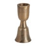 Kandelaar - antiek goud - ⌀4x9 cm 