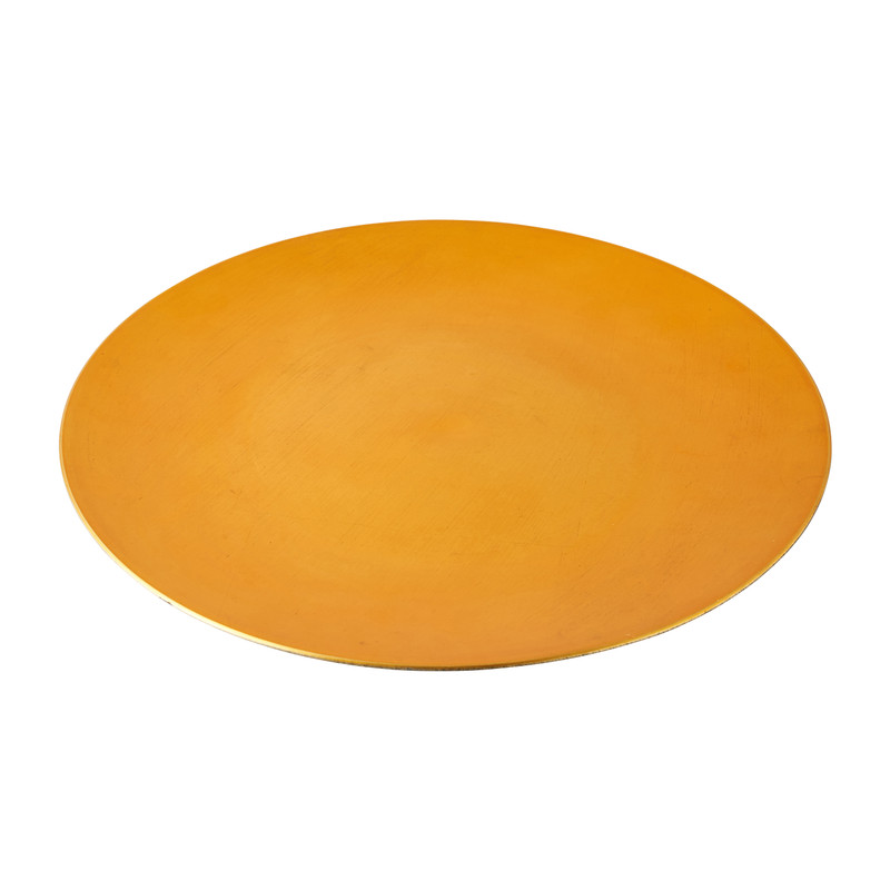 Decoratieplateau gelakt - diverse kleuren - ⌀33 cm 