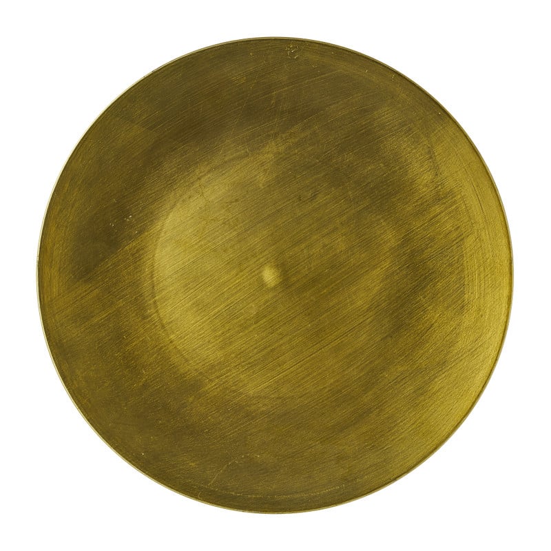 Decoratieplateau gelakt - diverse kleuren - ⌀33 cm 