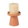 Kandelaar terra - ⌀10x15.5 cm