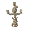Kandelaar vogel - goud- 19x9.5x31 cm