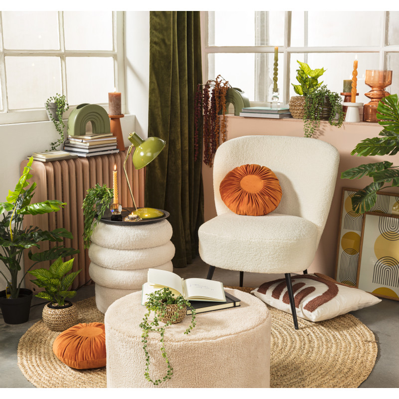 Kandelaar wit - ø10x15.5 cm 