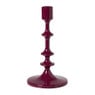 Kandelaar klein - bordeaux rood - ø10x18 cm