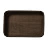 Tray hout S - donkerbruin - 3.5x25.5x15 cm