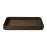 Tray hout L - donkerbruin - 3.5x34.5x24.5 cm