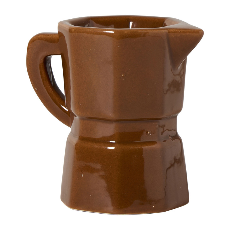 Kandelaar koffie percolator - 8x9x5.5 cm - diverse varianten