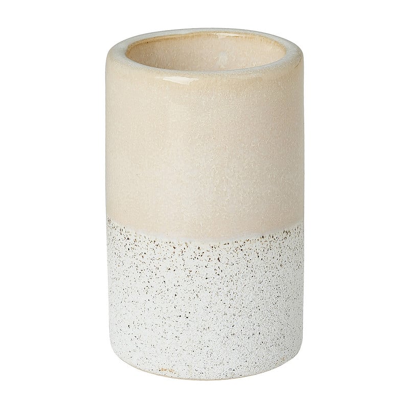 Keramisch plateau met theelichthouders - ø22 cm