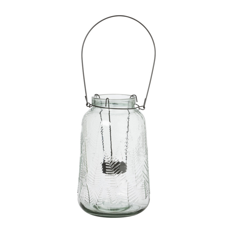 Windlicht - diverse kleuren - ø12,5x19,5 cm