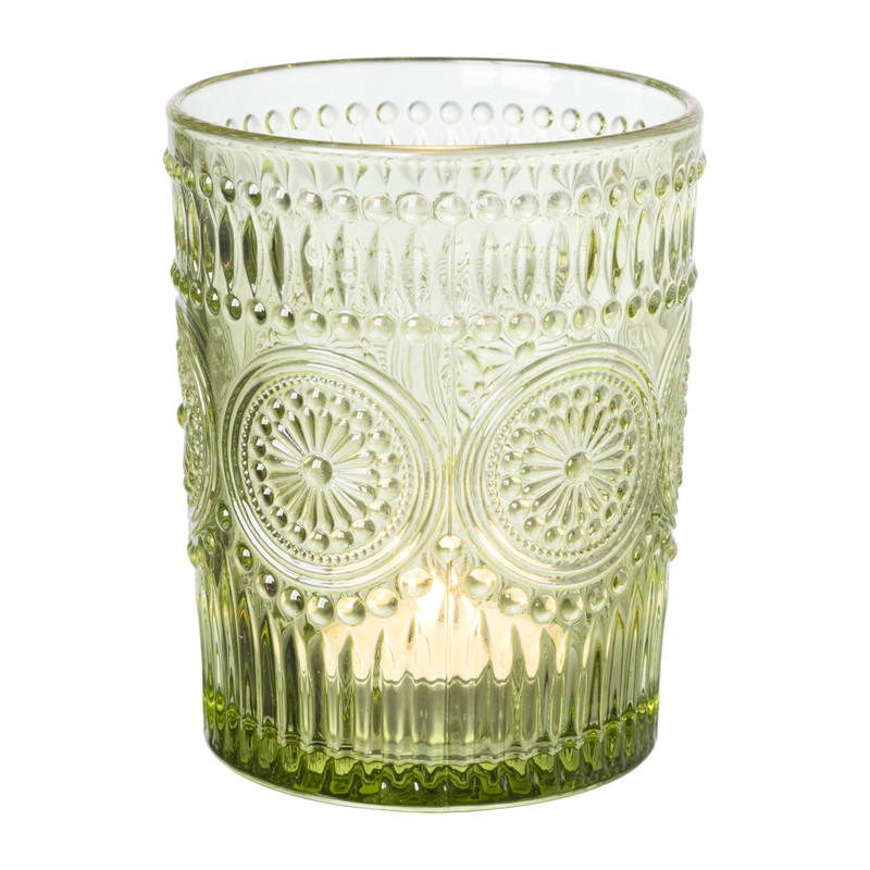 Theelichthouder relief - diverse varianten