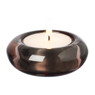 Theelichthouder bol - terra - ø6.5x2.5 cm 