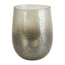 Theelichthouder - metallic faded - ⌀10x13 cm 