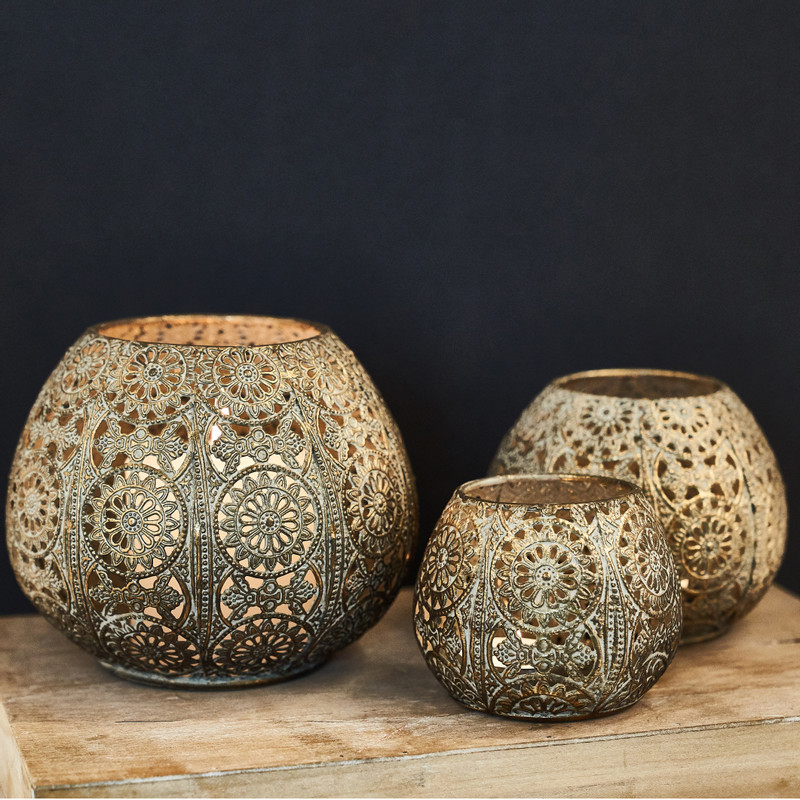 Theelichthouder rond - ø7 cm