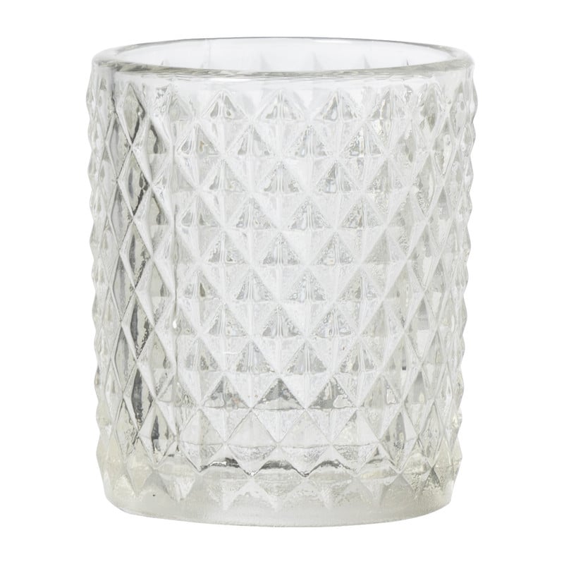 Waxinelichthouder helder - diverse varianten - ø5.5x6.5 cm