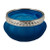 Theelichthouder Maroc - blauw - 3.5x6 cm 