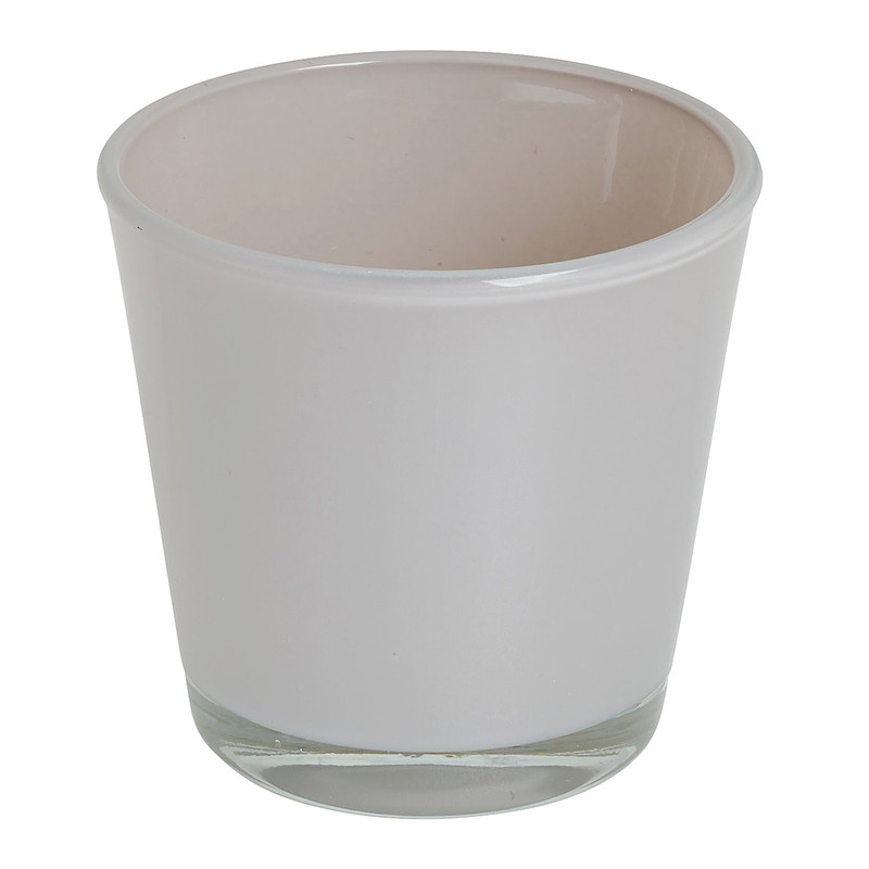 Theelichthouder - diverse kleuren - ø7,3x7,5 cm