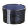 Theelichthouder laag - donkerblauw - ⌀5x3,2 cm