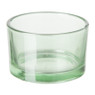 Theelichthouder laag - groen - ⌀5x3,2 cm
