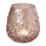 Waxinelichthouder bohemian - lichtroze - ø11x12 cm