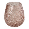 Theelichthouder bohemian - lichtroze - ø12.5x14.5 cm