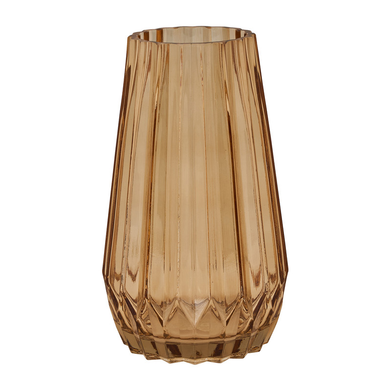 Vaas lichtbruin - 24 cm