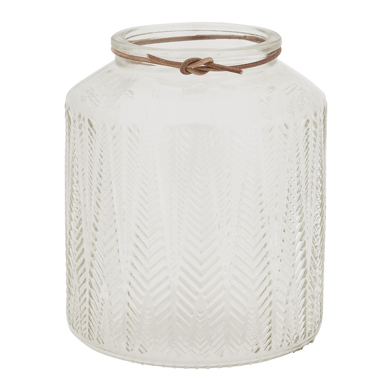 Vaas met relief - ø14x16 cm