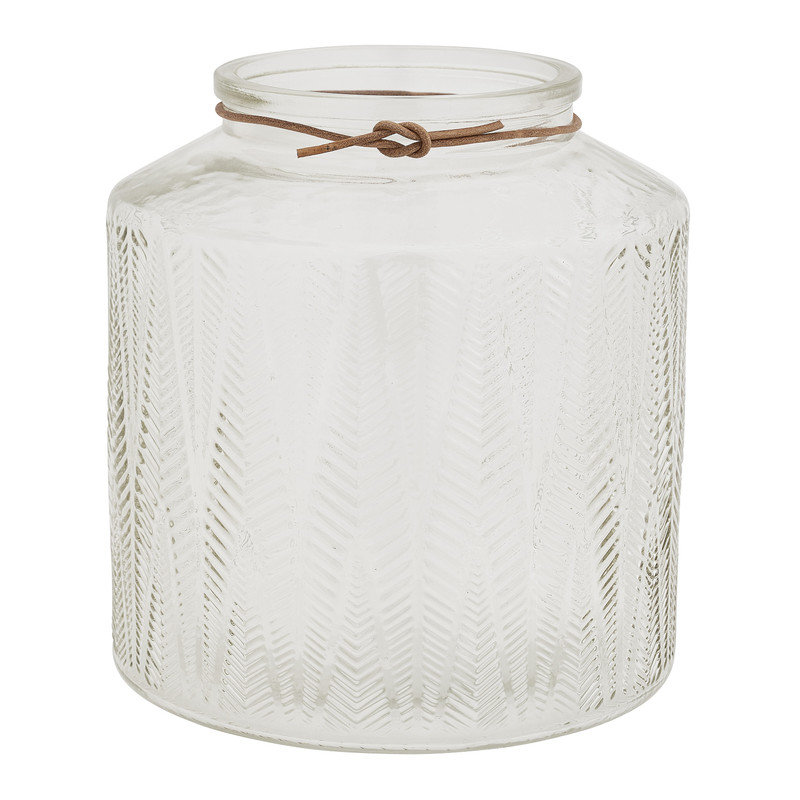 Vaas met relief - ø19x20 cm