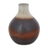 Keramiek vaas - bruin - ø15.3x19 cm 