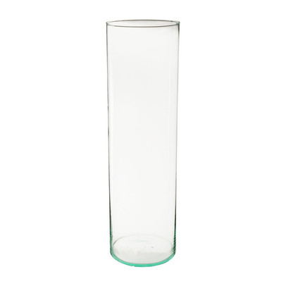 Cilindervaas eco glas - 14.5x50 cm Xenos