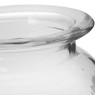 Vaas met kraag eco glas - 21x15 cm