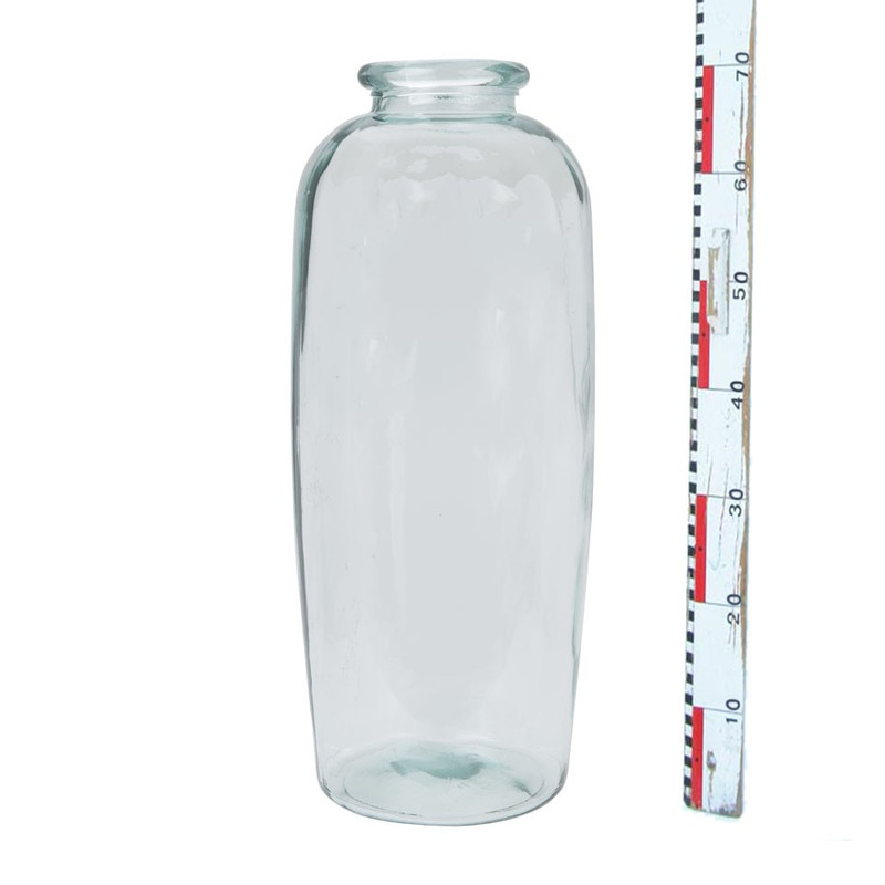 breedtegraad Wasserette Doorweekt Vaas XL - gerecycled glas - 70 cm | Xenos