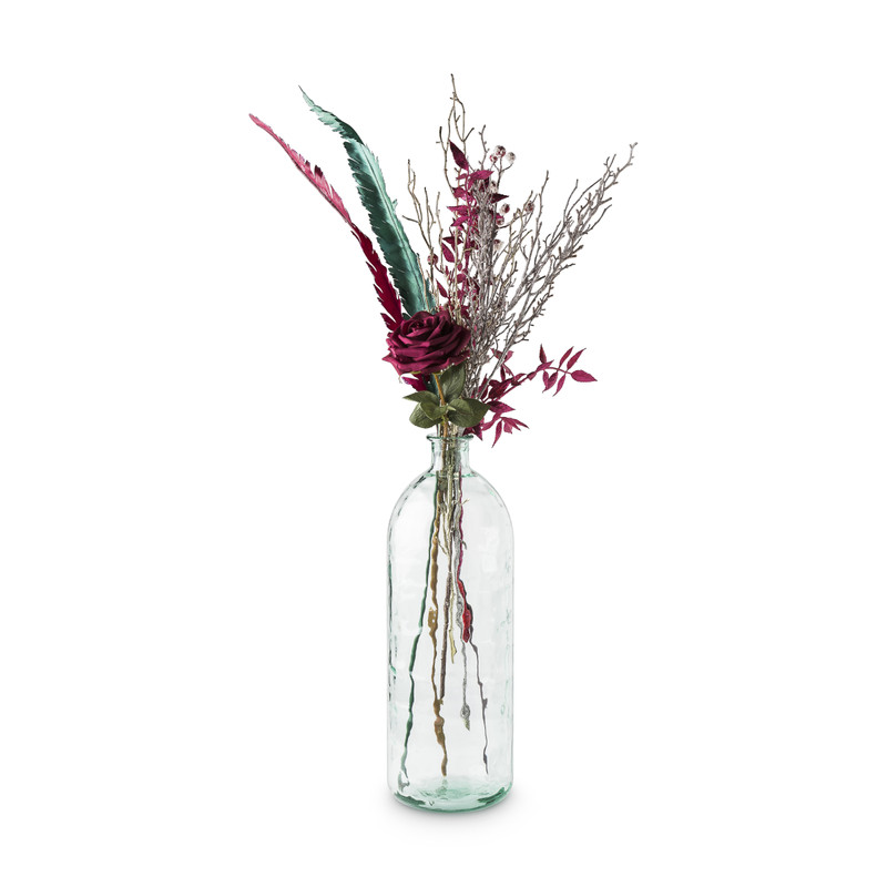 Vaas recycle - helder - 50 cm
