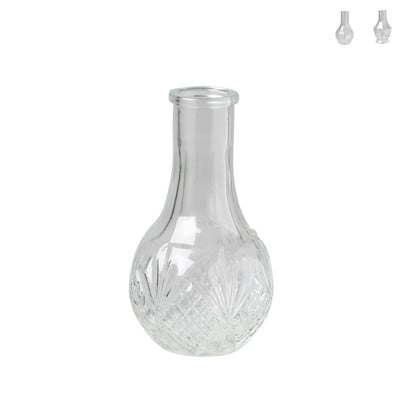Flesvaasje - diverse varianten - ø6x11.5 cm 