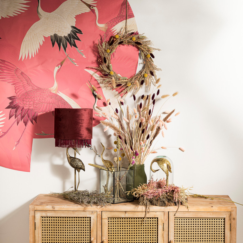 Vaas mat recycle - groen - 21.5 cm 