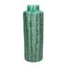 Vaas stoneware - petrol - 29 cm